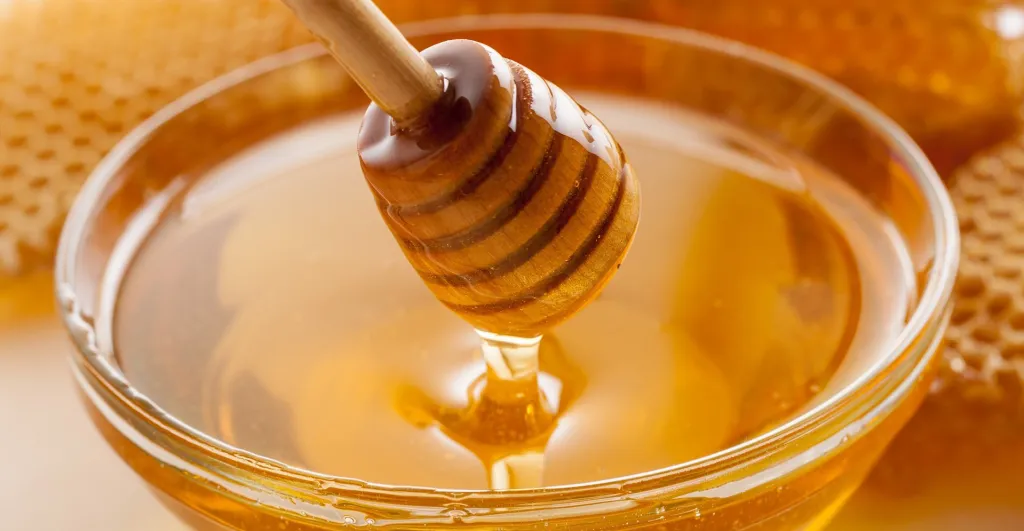 Pure rauwe honing