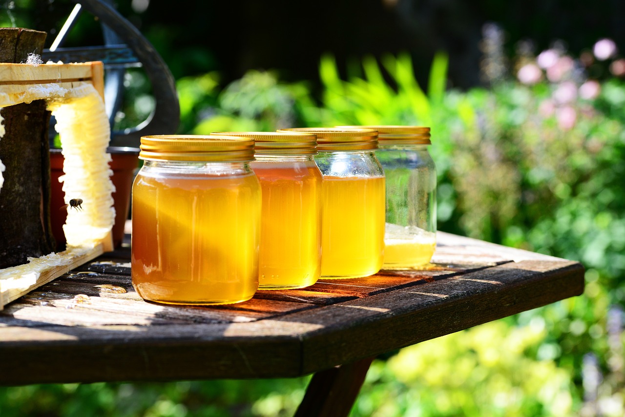 Rauwe gezonde honing